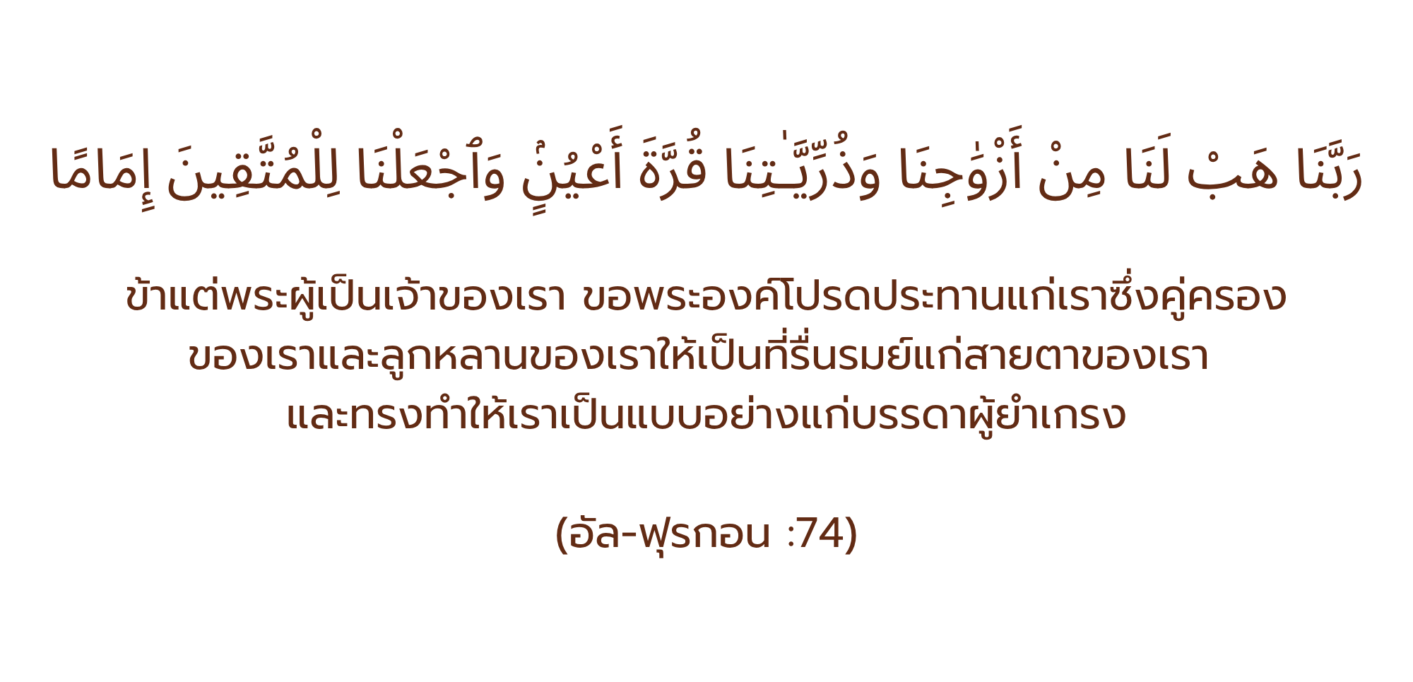 Quran Verse Al-Furqan
